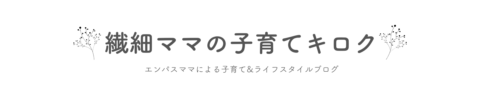 繊細ママの子育てキロク